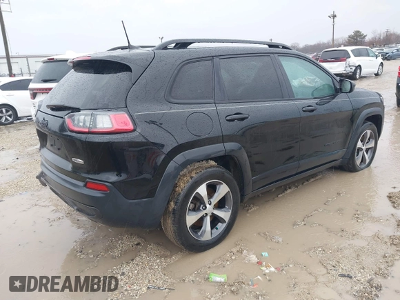 2020 Jeep Cherokee Latitude with VIN 1C4PJMCX9LD584410, listed as a IAAI auction lot 41710754 with 73,325 mi miles. Bid and sale history available at carsss.com. Image 4.