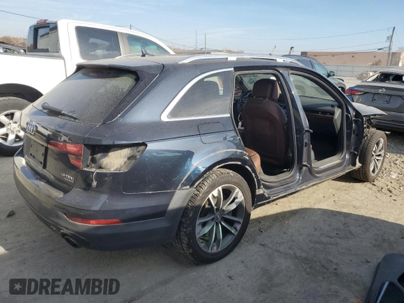 2017 Audi allroad A4 Premium Plus z VIN WA18NAF46HA174918, wystawiony jako Copart lot #76875794 z przebiegiem 54 225 mil mil oraz Szkoda całkowita • Salvage title. Historia ofert i sprzedaży dostępna na DreamBid. Obrazek 3.