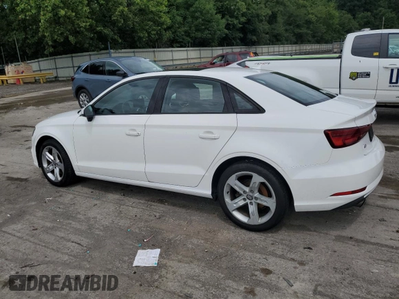 2017 Audi A3 Sedan Premium with VIN WAUB8GFF5H1027798, listed as a Copart auction lot 62002954 with 118,892 mi miles and Salvage Title. Bid and sale history available at carsss.com. Image 2.