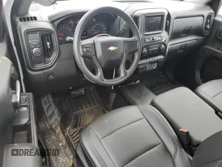 2020 Chevrolet Silverado 1500 Work Truck with VIN 3GCNWAEH8LG147966, listed as a Copart auction lot 53994745 with 106,803 mi miles and Clean Title. Bid and sale history available at carsss.com. Image 8.