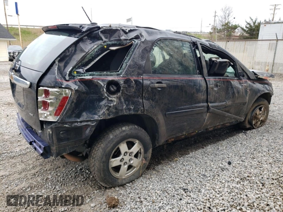 2007 Chevrolet Equinox LS with VIN 2CNDL23F976105234, listed as a Copart auction lot 53218015 with 153,023 mi miles and Salvage Title. Bid and sale history available at carsss.com. Image 3.