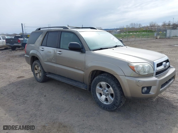 2006 Toyota 4Runner SR5 with VIN JTEBU14RX60079533, listed as a IAAI auction lot 42082714 with 222,380 mi miles. Bid and sale history available at carsss.com. Image 1.