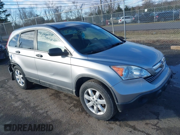 2008 Honda CR-V EX with VIN 5J6RE48568L009578, listed as a IAAI auction lot 41727077 with 166,615 mi miles. Bid and sale history available at carsss.com. Image 1.