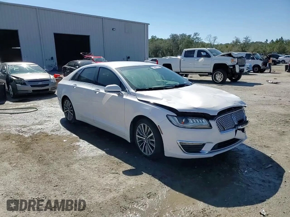2017 Lincoln MKZ Select with VIN 3LN6L5C95HR664634, listed as a Copart auction lot 45489755 with 74,803 mi miles and Salvage title. Bid and sale history available at DreamBid. Image 13.