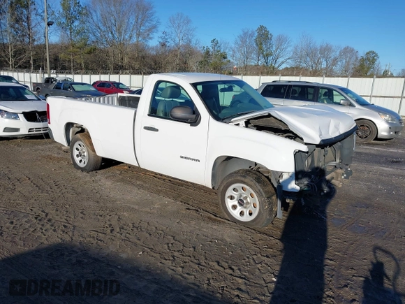 2011 GMC Sierra 1500 Work Truck z VIN 1GTN1TEX8BZ108973, wystawiony jako IAAI lot #41401881 z przebiegiem 104 077 mil mil oraz . Historia ofert i sprzedaży dostępna na DreamBid. Obrazek 1.