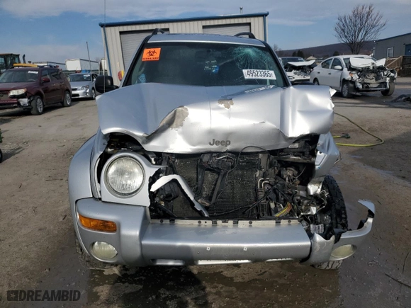 2003 Jeep Liberty Limited with VIN 1J4GL58K73W547125, listed as a Copart auction lot 49523365 with 0 mi miles and Salvage Title. Bid and sale history available at carsss.com. Image 5.