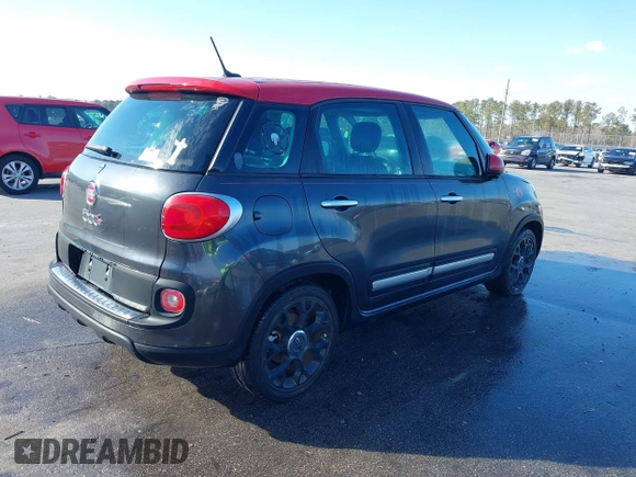 2016 FIAT 500L Trekking with VIN ZFBCFADH0GZ038032, listed as a IAAI auction lot 41426320 with 37,104 mi miles. Bid and sale history available at carsss.com. Image 4.