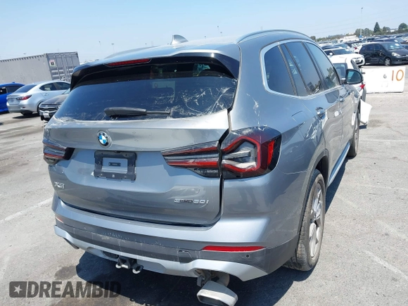 2024 BMW X3 sDrive30i z VIN 5UX43DP02RSU43683, wystawiony jako IAAI lot #42473099 z przebiegiem 2 130 mil mil oraz . Historia ofert i sprzedaży dostępna na DreamBid. Obrazek 16.