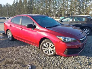 2023 Subaru Impreza with VIN 4S3GKAB61P3604911, listed as a IAAI auction lot 41365720 with 6,107 mi miles and . Bid and sale history available at DreamBid. Image 1.