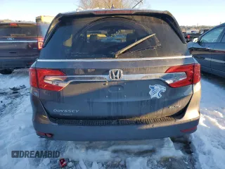 2019 Honda Odyssey Elite with VIN 5FNRL6H93KB114051, listed as a Copart auction lot 41636175 with 86,853 mi miles and Salvage Title. Bid and sale history available at DreamBid. Image 6.