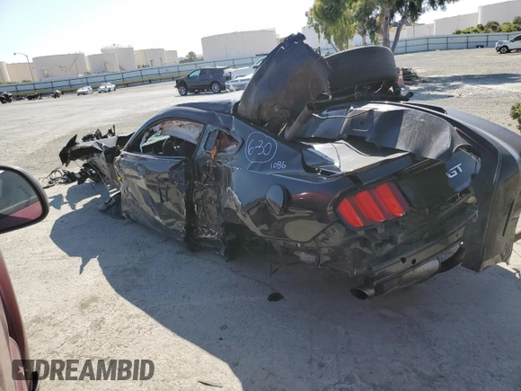 2016 Ford Mustang GT with VIN 1FA6P8CF7G5323386, listed as a Copart auction lot 60631785 with Not provided miles and Non repairable. Bid and sale history available at DreamBid. Image 2.