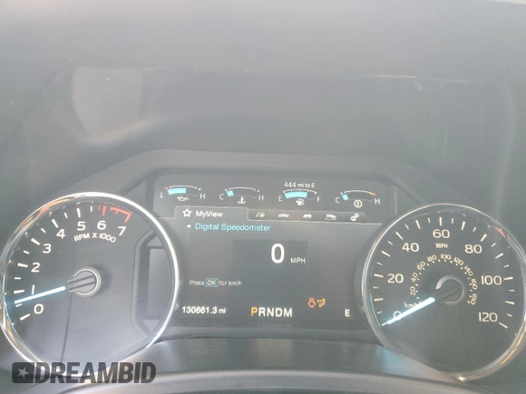 2018 Ford F-150 XL with VIN 1FTEW1EG7JFC17527, listed as a Copart auction lot 50930195 with 130,661 mi miles and Salvage title. Bid and sale history available at DreamBid. Image 9.