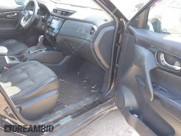 2017 Nissan Rogue SL with VIN 5N1AT2MVXHC859907, listed as a IAAI auction lot 41672011 with 108,949 mi miles. Bid and sale history available at carsss.com. Image 5.