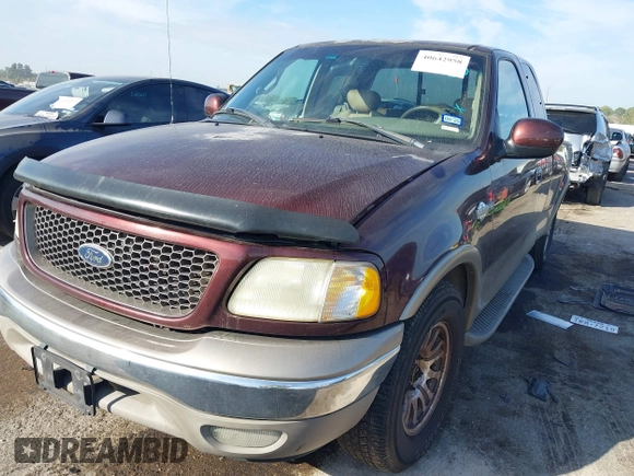 2002 Ford F-150 XL with VIN 1FTRX17L82KB68307, listed as a IAAI auction lot 40642958 with 115,737 mi miles. Bid and sale history available at carsss.com. Image 17.