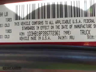 2009 Dodge Ram 1500 SLT with VIN 1D3HB18P39S772361, listed as a IAAI auction lot 41847120 with 167,054 mi miles. Bid and sale history available at carsss.com. Image 9.