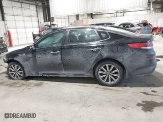 2019 Kia Optima LX with VIN 5XXGT4L3XKG377990, listed as a IAAI auction lot 41636972 with 140,864 mi miles. Bid and sale history available at carsss.com. Image 15.