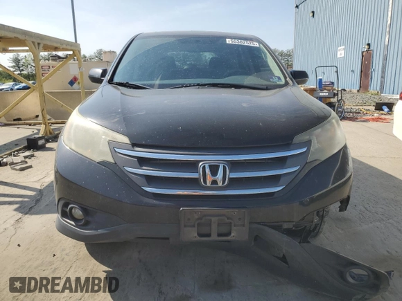 2013 Honda CR-V EX with VIN 2HKRM4H52DH661198, listed as a Copart auction lot 55302525 with 192,954 mi miles and Salvage Title. Bid and sale history available at DreamBid. Image 5.