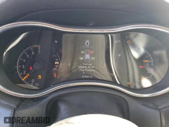 2014 Jeep Grand Cherokee Limited with VIN 1C4RJFBG0EC430585, listed as a Copart auction lot 75600124 with 97,550 mi miles and Salvage Title. Bid and sale history available at carsss.com. Image 9.