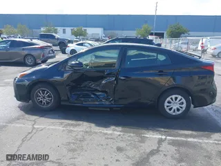 2019 Toyota Prius L Eco with VIN JTDKARFU8K3082503, listed as a IAAI auction lot 41809373 with 247,315 mi miles. Bid and sale history available at carsss.com. Image 15.