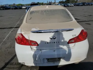 2011 Infiniti G25 Journey with VIN JN1DV6AP2BM831418, listed as a Copart auction lot 50463335 with Not Provided miles and Salvage Title. Bid and sale history available at carsss.com. Image 6.