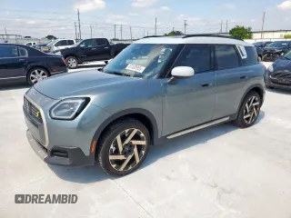 2025 MINI Countryman SE z VIN WMZ53GA03S7R28920, wystawiony jako Copart lot #57438955 z przebiegiem 5 160 mil mil oraz Szkoda całkowita • Salvage title. Historia ofert i sprzedaży dostępna na DreamBid. Obrazek 1.