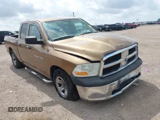 2012 Ram 1500 ST with VIN 1C6RD6FK9CS112027, listed as a IAAI auction lot 42128713 with 161,516 mi miles and . Bid and sale history available at DreamBid. Image 1.