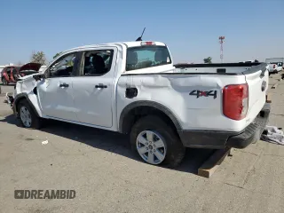 2024 Ford Ranger XL with VIN 1FTER4PH4RLE25246, listed as a Copart auction lot 65661234 with 328 mi miles and Salvage Title. Bid and sale history available at carsss.com. Image 2.