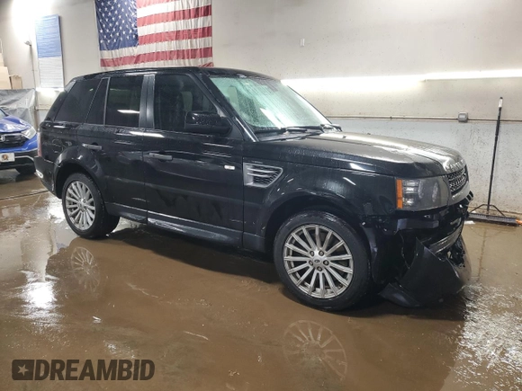 2011 Land Rover Range Rover Sport HSE with VIN SALSF2D45BA281850, listed as a Copart auction lot 50836815 with 129,377 mi miles and Salvage Title. Bid and sale history available at DreamBid. Image 4.