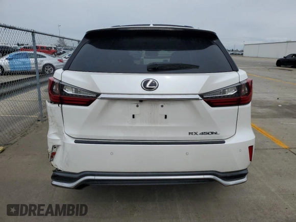 2019 Lexus RX with VIN JTJDGKCA4K2007437, listed as a Copart auction lot 45877424 with 81,802 mi miles. Bid and sale history available at carsss.com. Image 6.