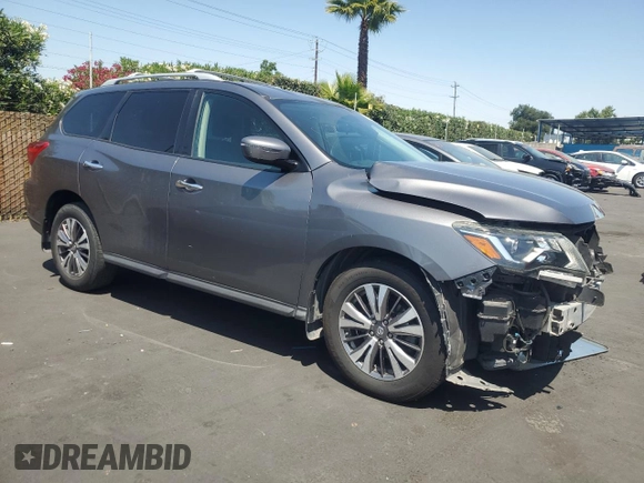 2017 Nissan Pathfinder Platinum z VIN 5N1DR2MN9HC610381, wystawiony jako Copart lot #60265265 z przebiegiem 137 901 mil mil oraz Szkoda całkowita • Salvage title. Historia ofert i sprzedaży dostępna na DreamBid. Obrazek 4.