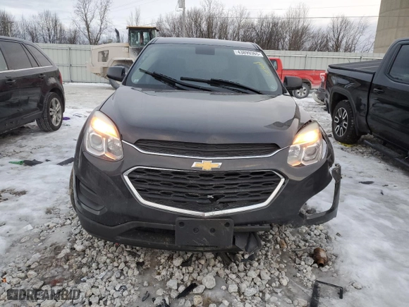 2016 Chevrolet Equinox LS with VIN 2GNFLEEK7G6157381, listed as a Copart auction lot 43899365 with 133,047 mi miles and Salvage Title. Bid and sale history available at carsss.com. Image 5.