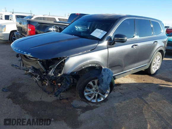 2022 Kia Telluride LX z VIN 5XYP2DHC9NG214968, wystawiony jako IAAI lot #41329588 z przebiegiem 59 141 mil mil oraz . Historia ofert i sprzedaży dostępna na DreamBid. Obrazek 2.