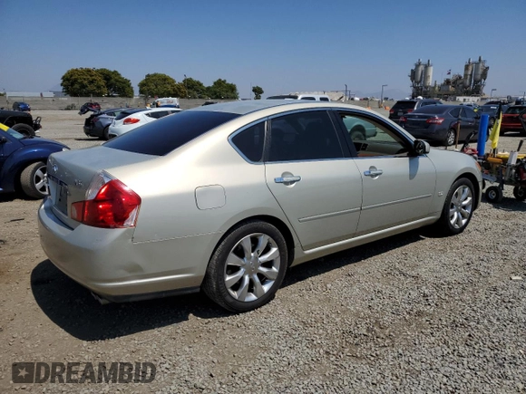 2007 Infiniti M Sport z VIN JNKAY01E77M309456, wystawiony jako Copart lot #60233465 z przebiegiem 120 858 mil mil oraz Szkoda całkowita • Salvage title. Historia ofert i sprzedaży dostępna na DreamBid. Obrazek 3.