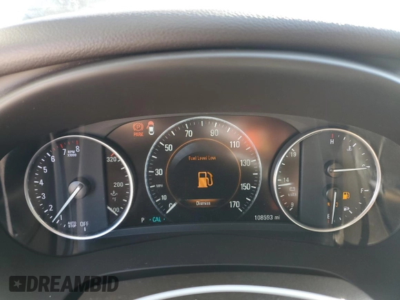 2017 Buick LaCrosse Preferred with VIN 1G4ZN5SSXHU178888, listed as a Copart auction lot 46250345 with 108,593 mi miles and Salvage Title. Bid and sale history available at carsss.com. Image 9.