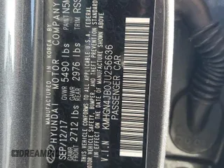 2018 Genesis G80 Sport with VIN KMHGN4JB0JU256636, listed as a Copart auction lot 44049345 with Not Provided miles and Clean Title. Bid and sale history available at DreamBid. Image 12.