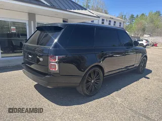 2020 Land Rover Range Rover with VIN SALGS5SE3LA592385, listed as a IAAI auction lot 42169724 with 136,782 mi miles and . Bid and sale history available at DreamBid. Image 4.