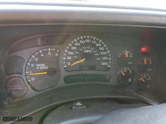 2003 Chevrolet Silverado 1500 LS with VIN 2GCEC19V631123098, listed as a Copart auction lot 41800555 with 104,156 mi miles and Salvage Title. Bid and sale history available at carsss.com. Image 9.