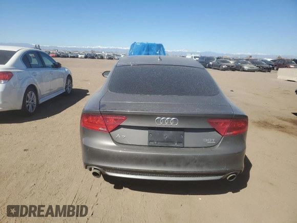 2014 Audi A7 Prestige с VIN WAU2GAFCXEN154279, выставлен на аукционе Copart как лот 50407185 с пробегом 56 351 миль миль и Списание • Salvage title. История ставок и продаж доступна на DreamBid. Изображение 6.