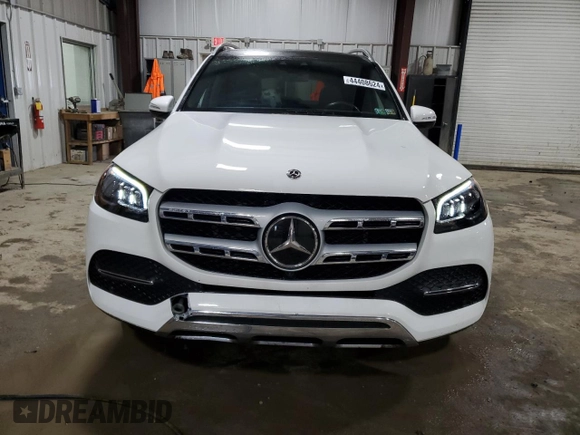 2021 Mercedes-Benz GLS 450 with VIN 4JGFF5KE4MA419043, listed as a Copart auction lot 44408624 with 41,319 mi miles and . Bid and sale history available at DreamBid. Image 5.