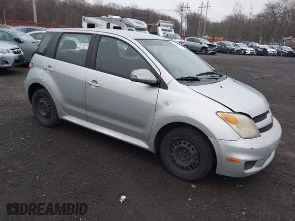 2006 Scion xA with VIN JTKKT624X60162836, listed as a IAAI auction lot 41944238 with 123,087 mi miles. Bid and sale history available at carsss.com. Image 1.