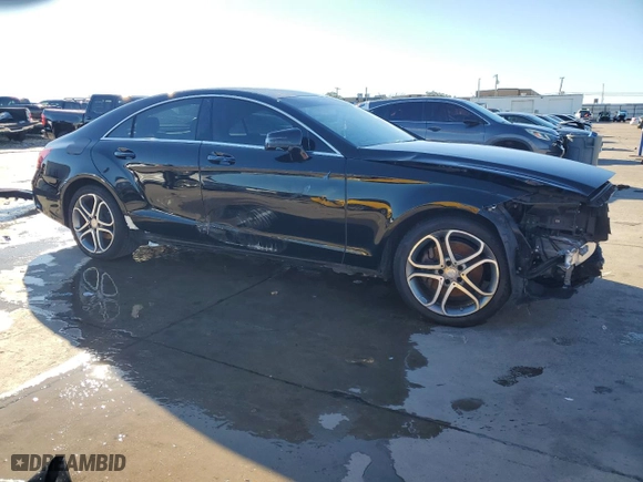 2016 Mercedes-Benz CLS with VIN WDDLJ6HB4GA169595, listed as a Copart auction lot 87883115 with 0 mi miles and Salvage Title. Bid and sale history available at carsss.com. Image 4.