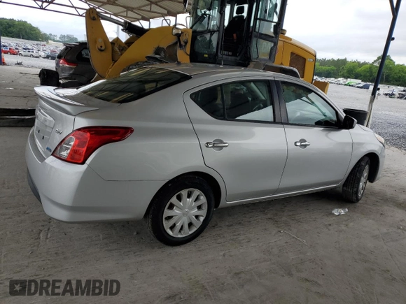 2016 Nissan Versa S with VIN 3N1CN7AP8GL852406, listed as a Copart auction lot 55884205 with 124,748 mi miles and Salvage title. Bid and sale history available at DreamBid. Image 3.