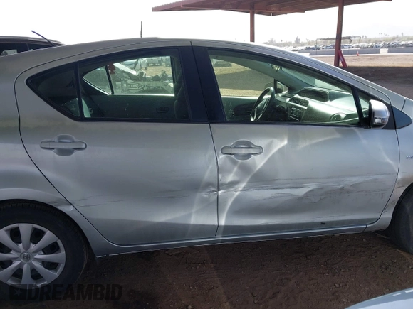 2014 Toyota Prius One with VIN JTDKDTB33E1085665, listed as a IAAI auction lot 41703055 with 135,129 mi miles and . Bid and sale history available at DreamBid. Image 12.
