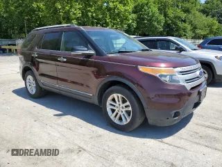 2011 Ford Explorer XLT with VIN 1FMHK8D85BGA03221, listed as a Copart auction lot 66076065 with 116,382 mi miles and Salvage title. Bid and sale history available at DreamBid. Image 4.