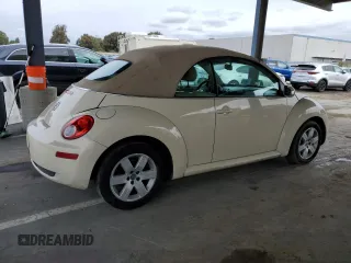 2007 Volkswagen Beetle with VIN 3VWRG31Y47M409230, listed as a Copart auction lot 47407585 with 190,944 mi miles and Clean title. Bid and sale history available at DreamBid. Image 3.