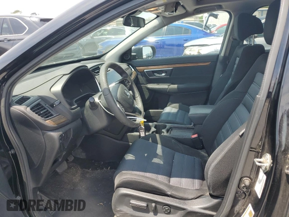 2017 Honda CR-V EX with VIN 7FARW1H57HE015298, listed as a Copart auction lot 52904965 with 105,348 mi miles and Non Repairable. Bid and sale history available at carsss.com. Image 7.