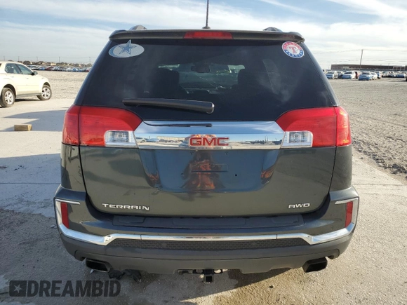 2017 GMC Terrain SLT with VIN 2GKFLUE34H6156349, listed as a Copart auction lot 49593695 with 82,334 mi miles and Salvage Title. Bid and sale history available at DreamBid. Image 6.