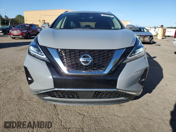 2022 Nissan Murano SL with VIN 5N1AZ2CJ1NC108624, listed as a Copart auction lot 42530305 with 29,733 mi miles and Salvage Title. Bid and sale history available at carsss.com. Image 5.