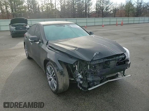 2023 Infiniti Q50 SENSORY with VIN JN1EV7CR1PM543311, listed as a Copart auction lot 49888555 with 15,748 mi miles and Salvage Title. Bid and sale history available at carsss.com. Image 11.