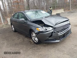 2015 Ford Fusion SE with VIN 3FA6P0H79FR218296, listed as a IAAI auction lot 41834928 with 233,826 mi miles. Bid and sale history available at carsss.com. Image 1.